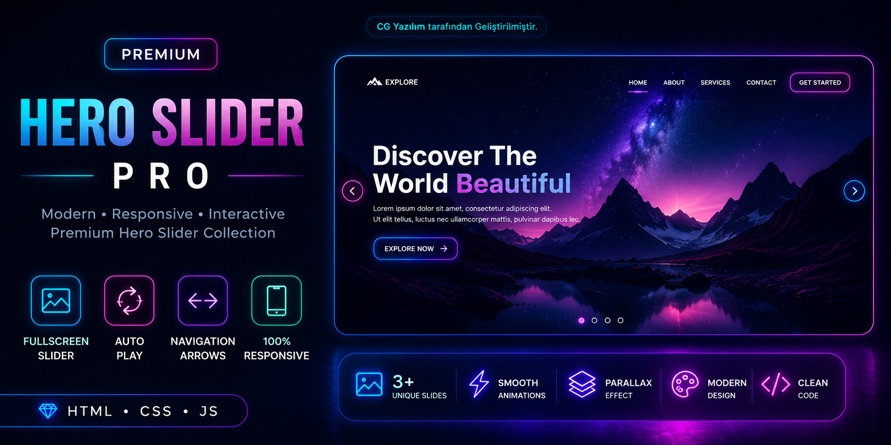 Premium Hero Slider Pro