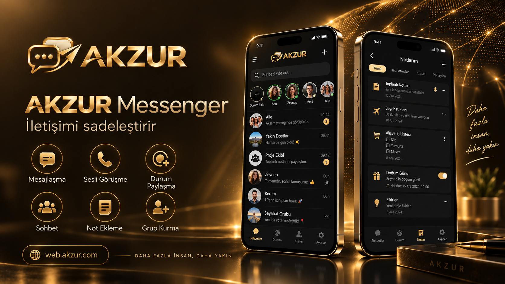 AKZUR Messenger Tanıtım 3
